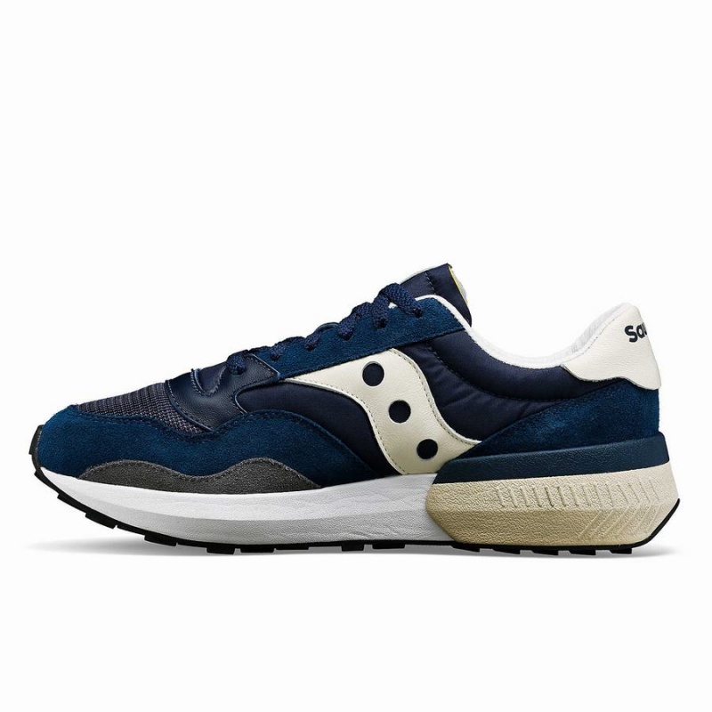 Navy / Cream Saucony Jazz NXT Men's Sneakers | Malaysia S27163-C48