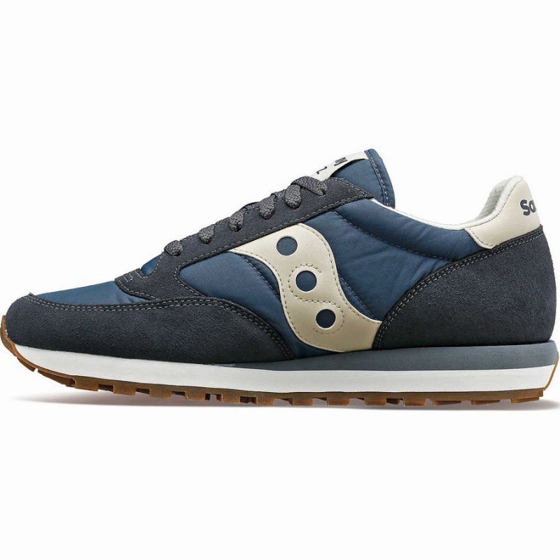 Navy / Cream Saucony Jazz Original Men's Sneakers | Malaysia S17820-X68