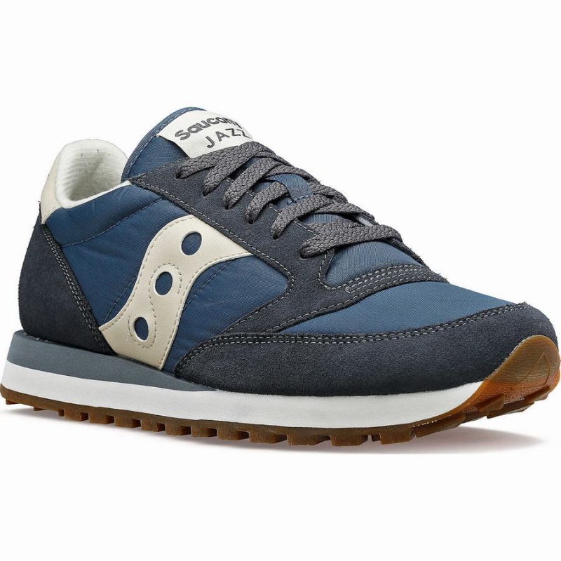 Navy / Cream Saucony Jazz Original Men's Sneakers | Malaysia S17820-X68