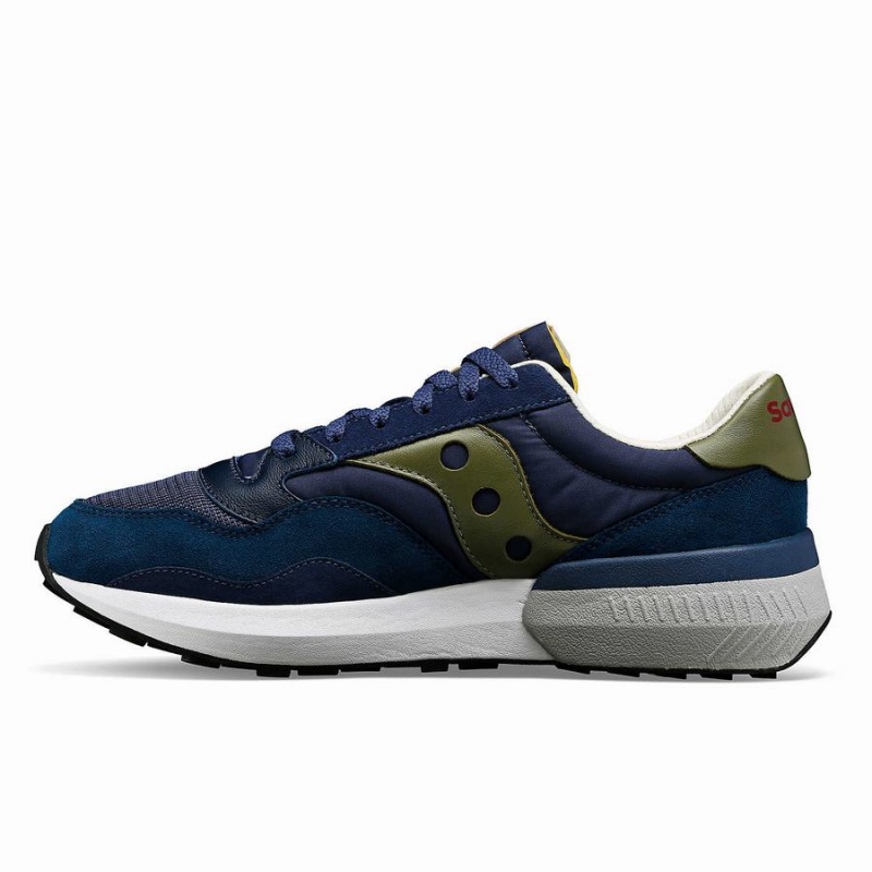 Navy / Green Saucony Jazz NXT Men's Sneakers | Malaysia S45283-X51