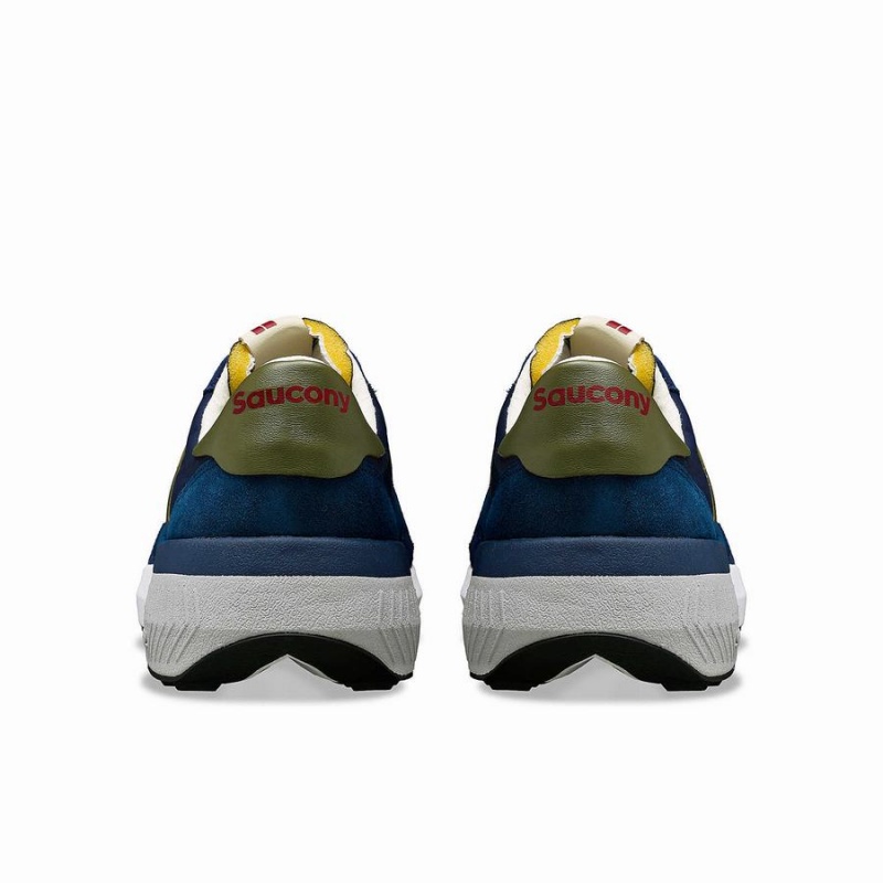 Navy / Green Saucony Jazz NXT Men's Sneakers | Malaysia S45283-X51