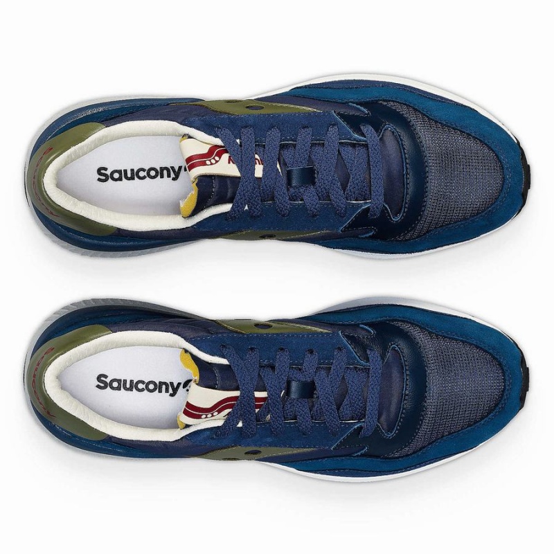 Navy / Green Saucony Jazz NXT Men's Sneakers | Malaysia S45283-X51