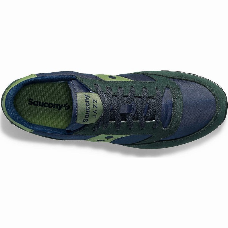 Navy / Green Saucony Jazz Original Men's Sneakers | Malaysia S62389-Z75