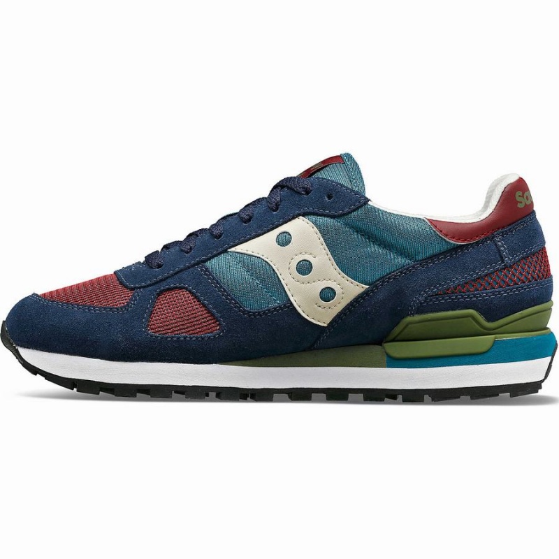 Navy / Green Saucony Shadow Original Men's Sneakers | Malaysia S58734-J13