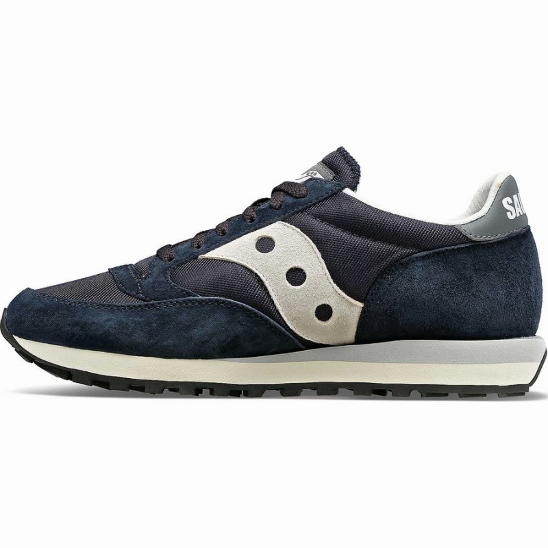 Navy / Grey Saucony Jazz 81 Men's Sneakers | Malaysia S72439-R91