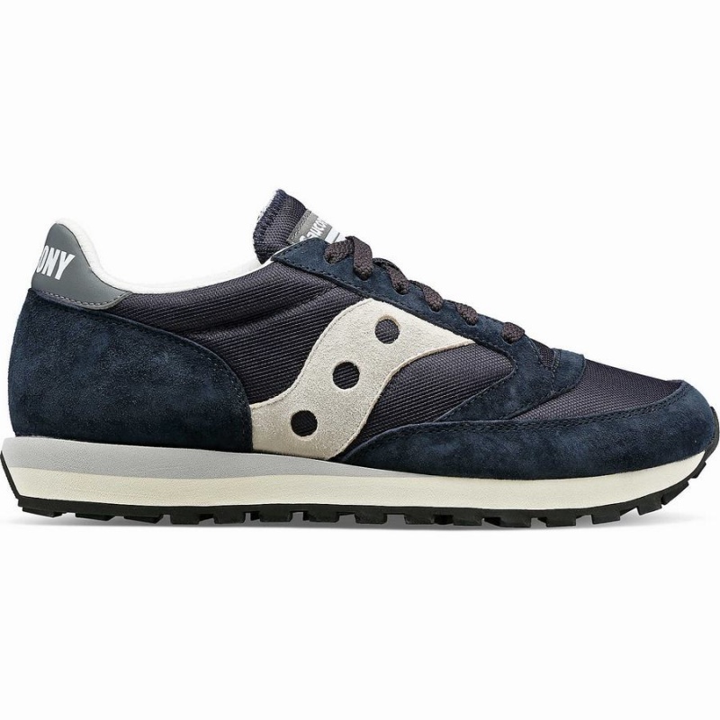 Navy / Grey Saucony Jazz 81 Men\'s Sneakers | Malaysia S72439-R91