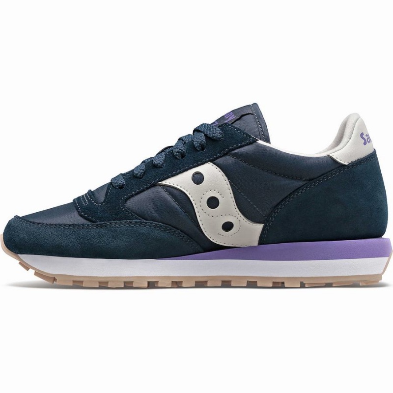 Navy / Purple Saucony Jazz Original Women's Sneakers | Malaysia S54983-B02