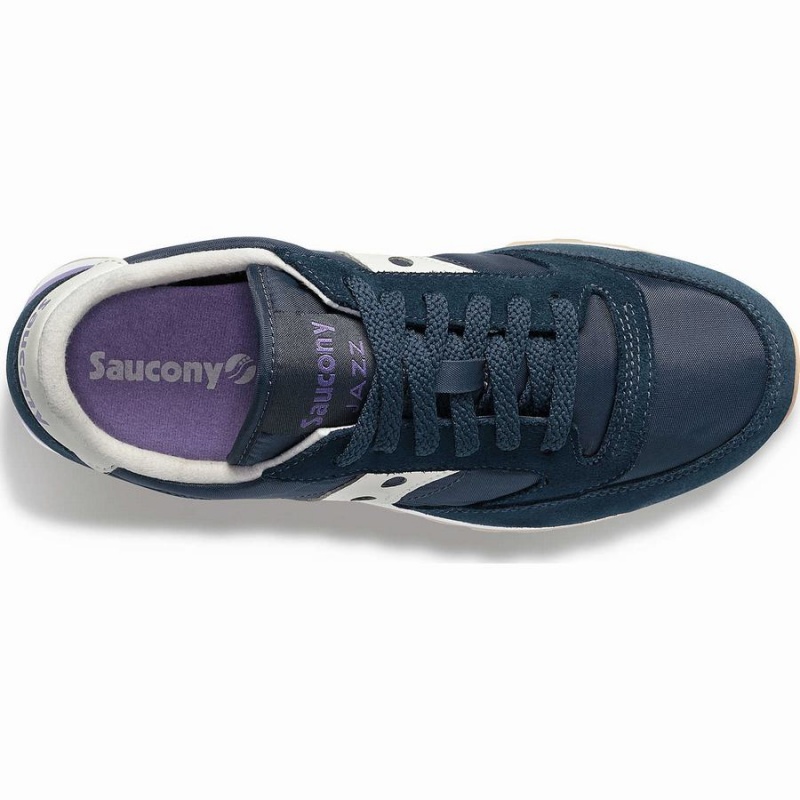 Navy / Purple Saucony Jazz Original Women's Sneakers | Malaysia S54983-B02