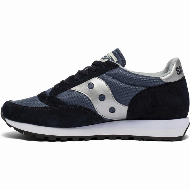 Navy / Silver Saucony Jazz 81 Men's Sneakers | Malaysia S02768-F37