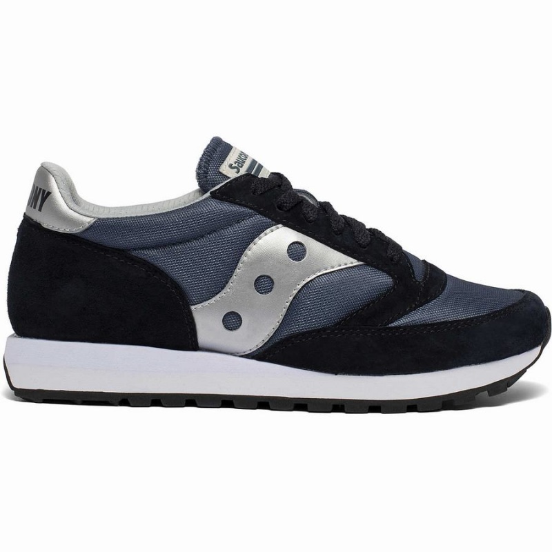 Navy / Silver Saucony Jazz 81 Men\'s Sneakers | Malaysia S02768-F37