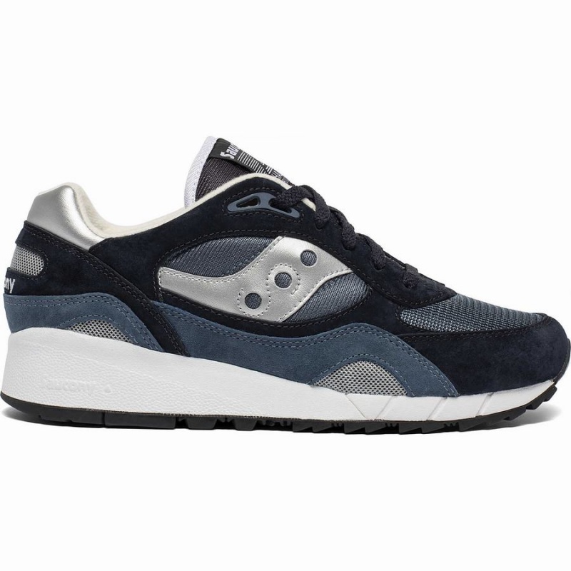 Navy / Silver Saucony Shadow 6000 Men\'s Sneakers | Malaysia S43025-R48