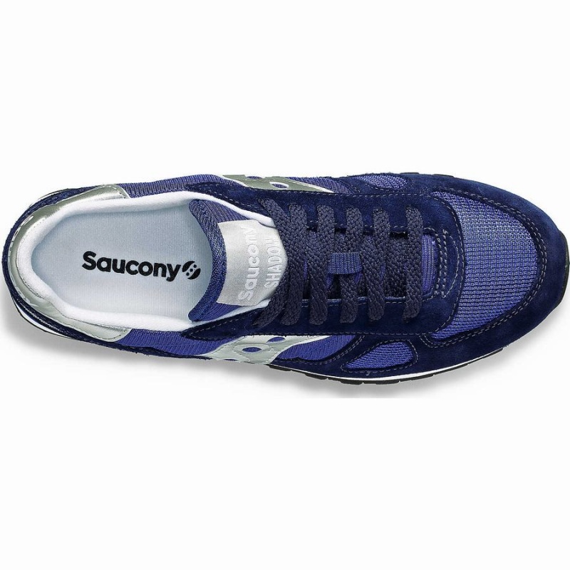 Navy / Silver Saucony Shadow Original Women's Sneakers | Malaysia S21463-V38