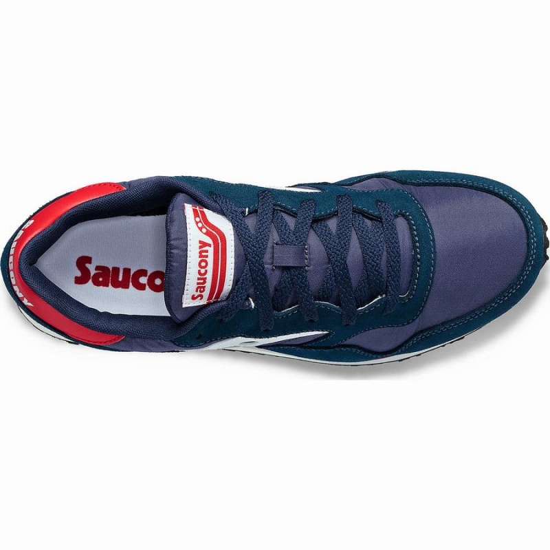 Navy / White Saucony DXN Trainer Men's Sneakers | Malaysia S04312-U62