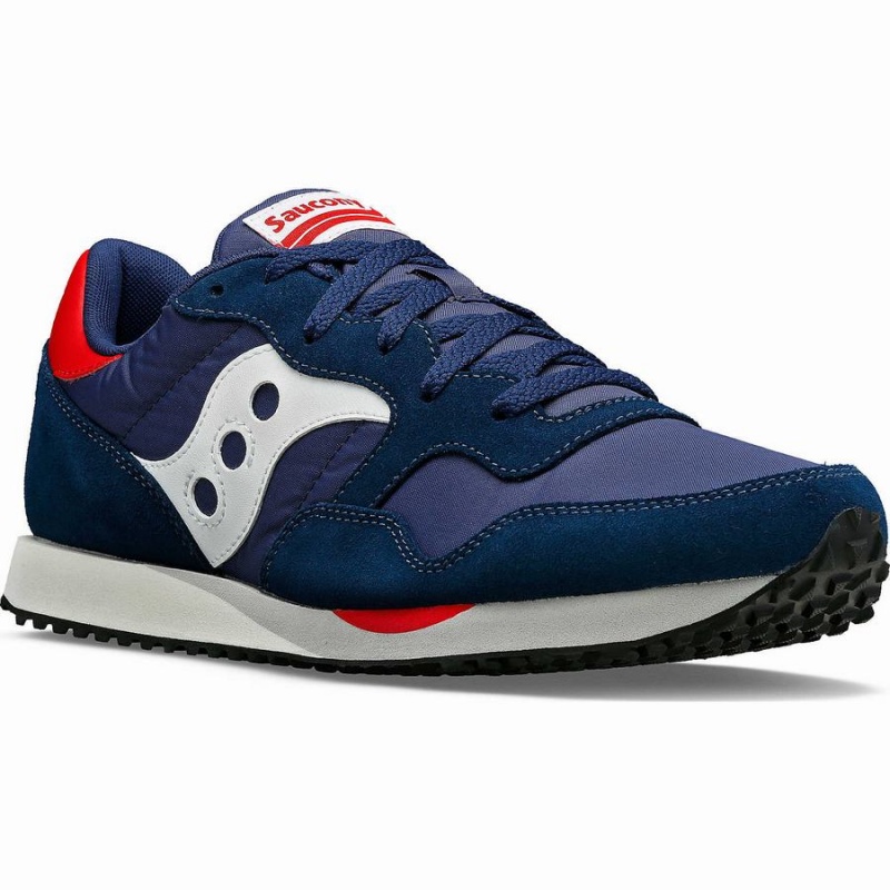 Navy / White Saucony DXN Trainer Men's Sneakers | Malaysia S04312-U62