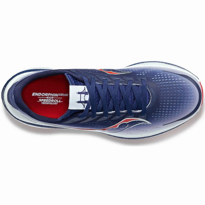 Navy / White Saucony London Endorphin Speed 3 Men's Running Shoes | Malaysia S09847-H64