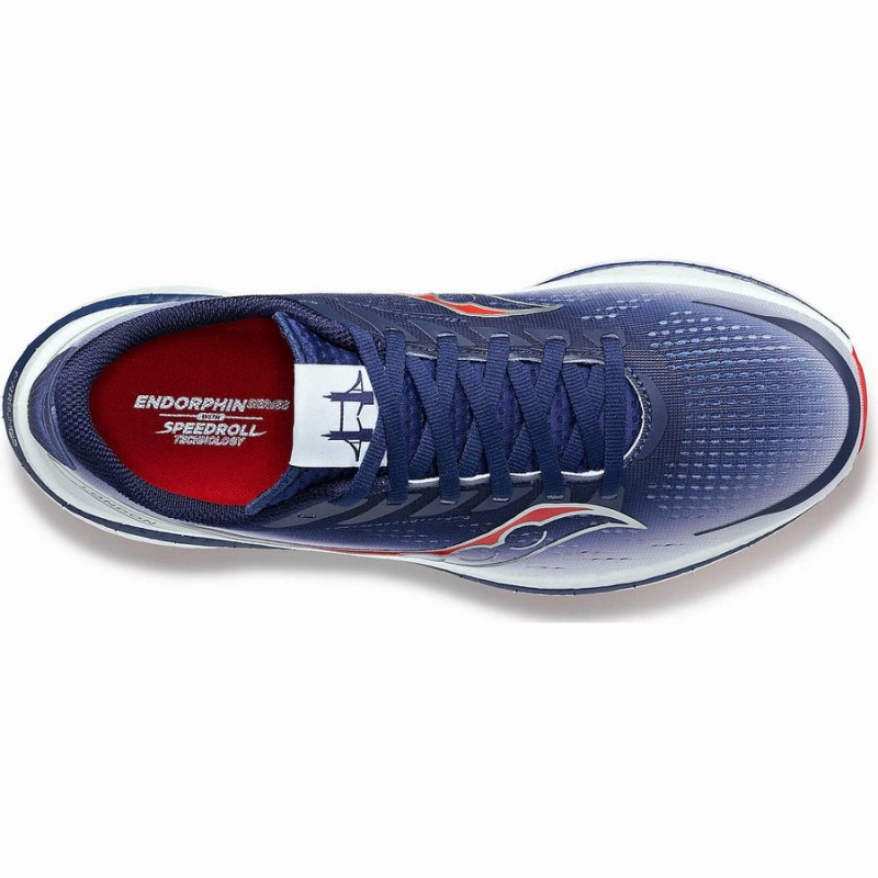 Navy / White Saucony London Endorphin Speed 3 Women's Running Shoes | Malaysia S59268-E61