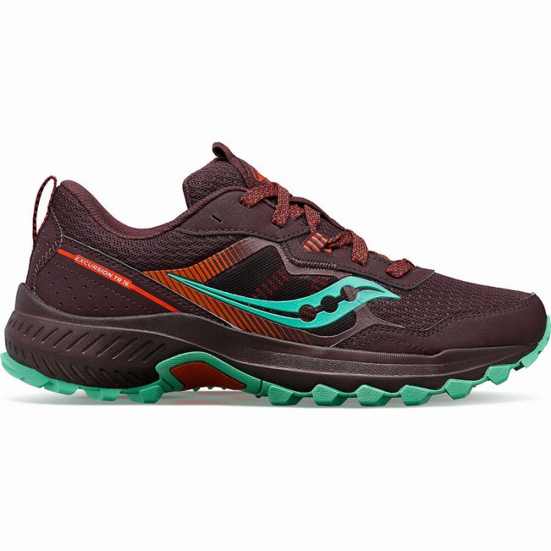 Nebula / Mint Saucony Excursion TR16 Women\'s Trail Running Shoes | Malaysia S15978-Z45