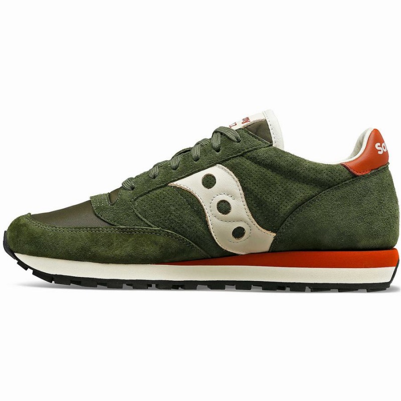 Olive Saucony Jazz Original Premium Men's Sneakers | Malaysia S30986-G28