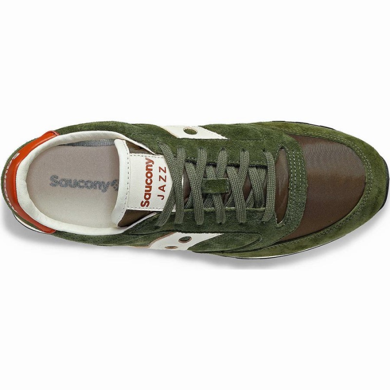 Olive Saucony Jazz Original Premium Men's Sneakers | Malaysia S30986-G28