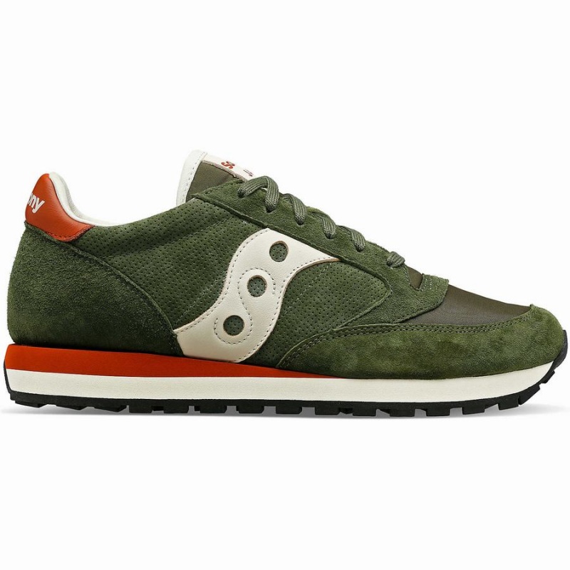 Olive Saucony Jazz Original Premium Men\'s Sneakers | Malaysia S30986-G28