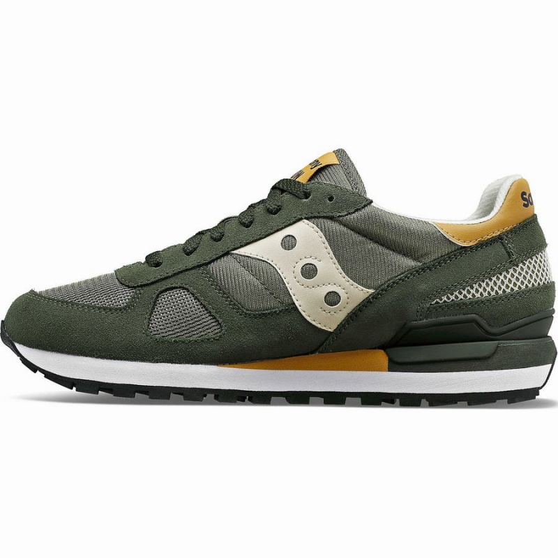 Olive / Brown Saucony Shadow Original Men's Sneakers | Malaysia S05481-F40