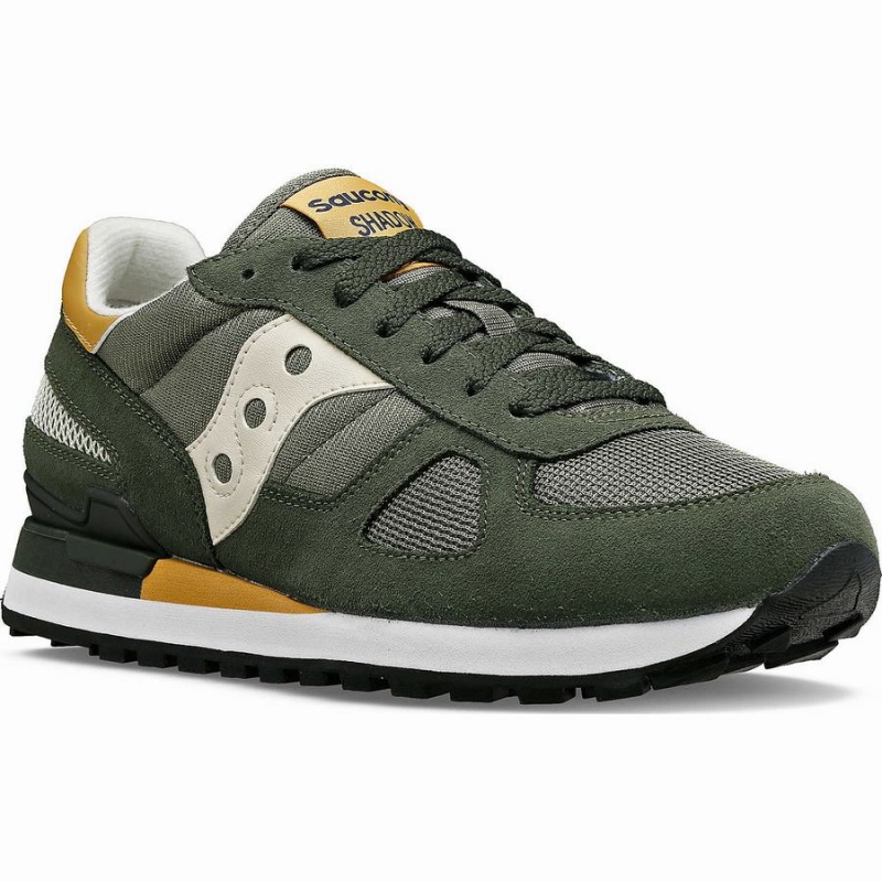 Olive / Brown Saucony Shadow Original Men's Sneakers | Malaysia S05481-F40