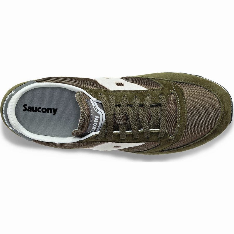 Olive / Grey Saucony Jazz 81 Men's Sneakers | Malaysia S45321-T24