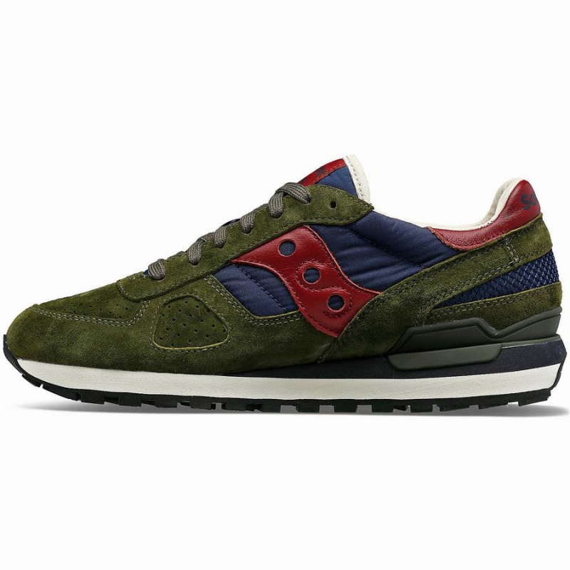 Olive / Navy Saucony Shadow Original Premium Women's Sneakers | Malaysia S50897-Z62