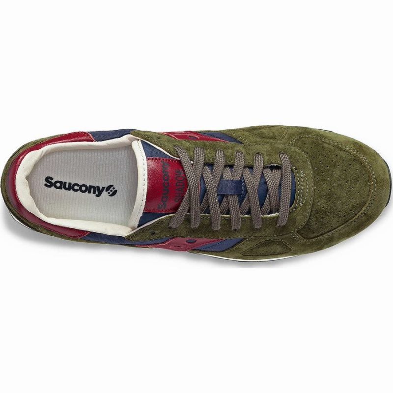 Olive / Navy Saucony Shadow Original Premium Women's Sneakers | Malaysia S50897-Z62