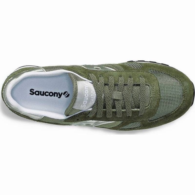 Olive / Silver Saucony Shadow Original Women's Sneakers | Malaysia S52430-C61