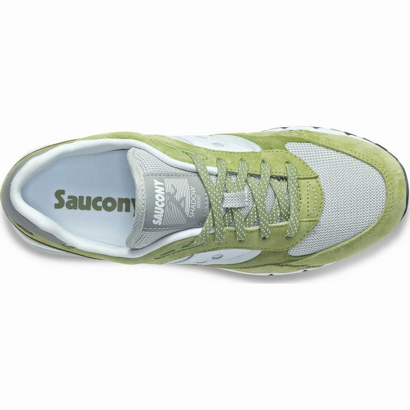 Olive / White Saucony Shadow 6000 Premium Women's Sneakers | Malaysia S36401-V40