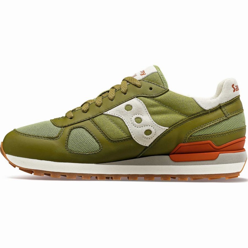 Olive / White Saucony Shadow Original Men's Sneakers | Malaysia S34791-J42