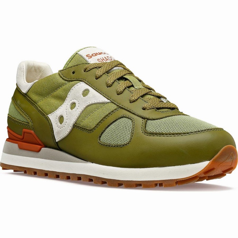 Olive / White Saucony Shadow Original Men's Sneakers | Malaysia S34791-J42