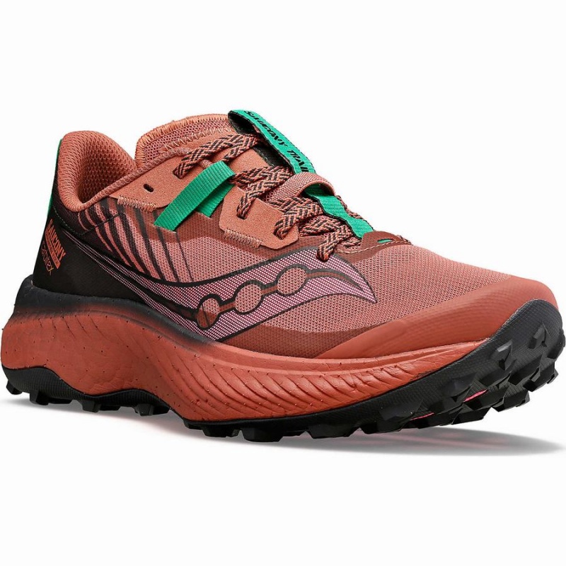 Orange Saucony Endorphin Edge Women's Trail Running Shoes | Malaysia S65721-E52