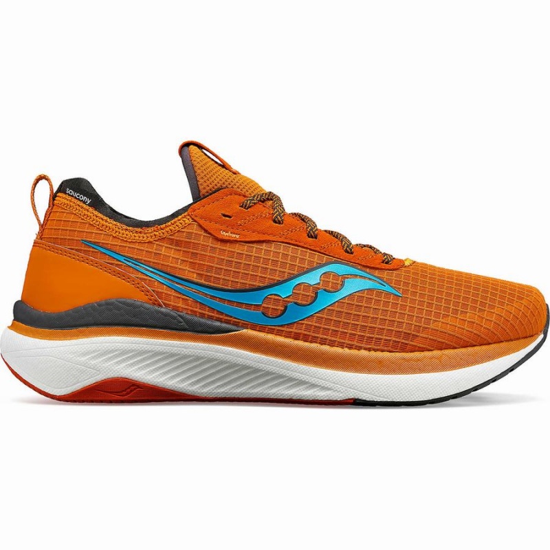 Orange Saucony Freedom Crossport Men\'s Running Shoes | Malaysia S91725-Z32