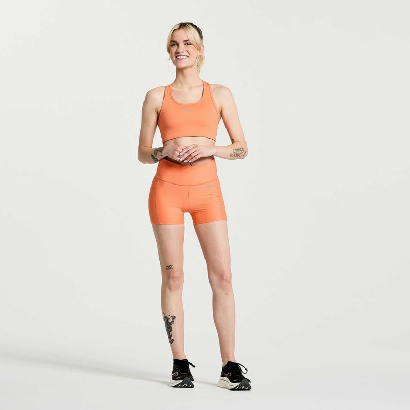 Orange Saucony Skyrocket Women's Bras | Malaysia S49286-D46