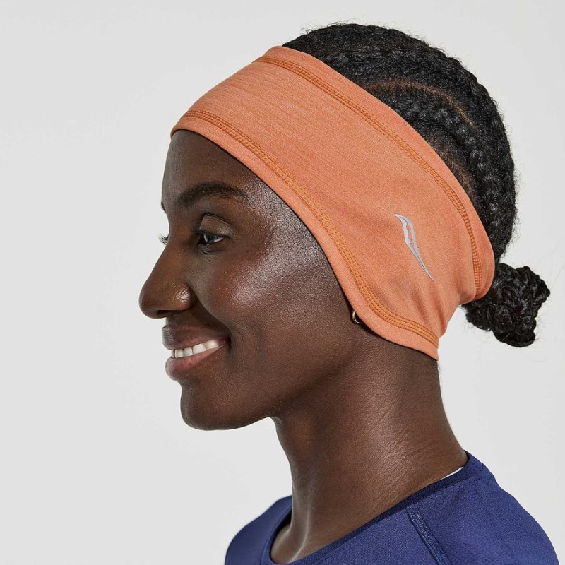 Orange Saucony Solstice Men\'s Headband | Malaysia S04253-S48