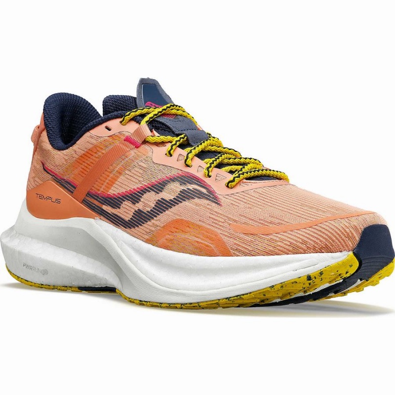 Orange Saucony Tempus Men's Running Shoes | Malaysia S03584-C53