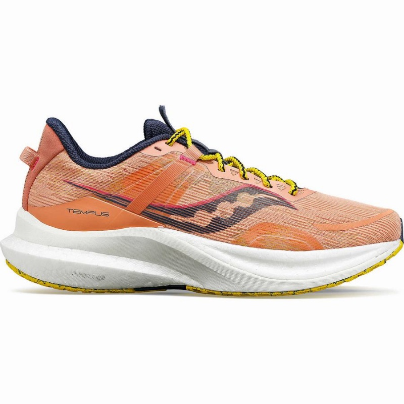 Orange Saucony Tempus Men\'s Running Shoes | Malaysia S03584-C53