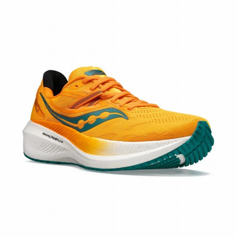 Orange Saucony Triumph 20 Men's Running Shoes | Malaysia S21786-L05