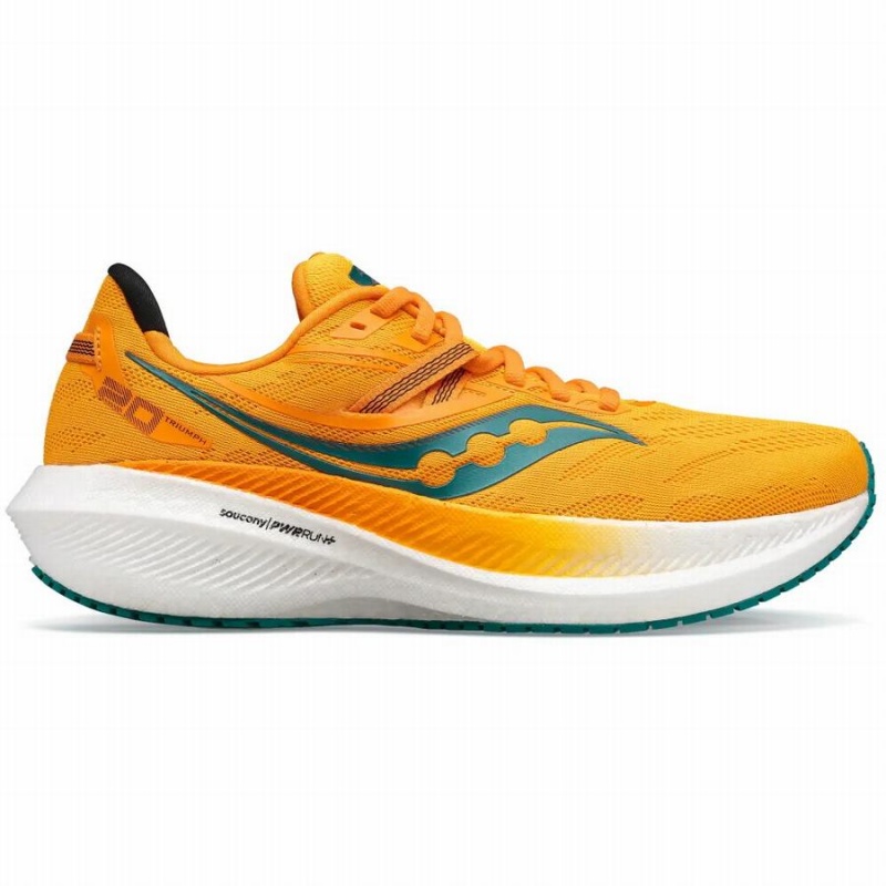 Orange Saucony Triumph 20 Men\'s Running Shoes | Malaysia S21786-L05