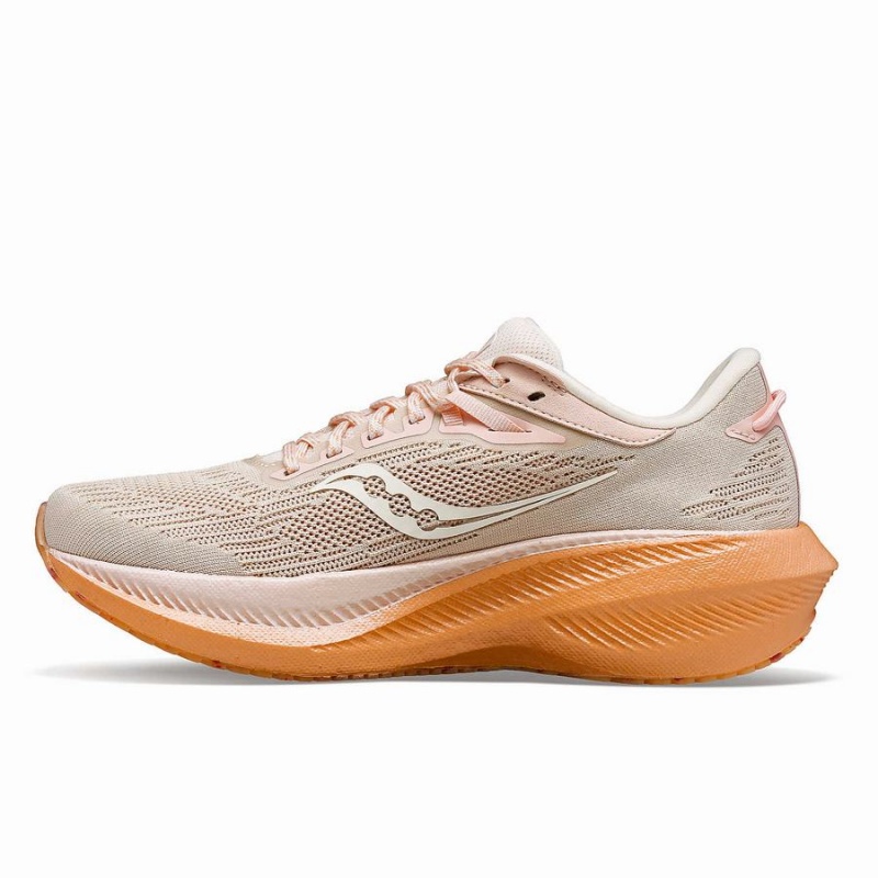 Pink Saucony Galentine's Day Triumph 21 Women's Running Shoes | Malaysia S82435-Q41