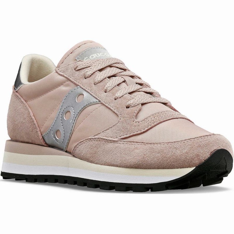 Pink Saucony Jazz Triple Women's Sneakers | Malaysia S87305-Z67