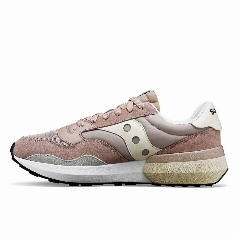 Pink / Cream Saucony Jazz NXT Men's Sneakers | Malaysia S74103-Z19