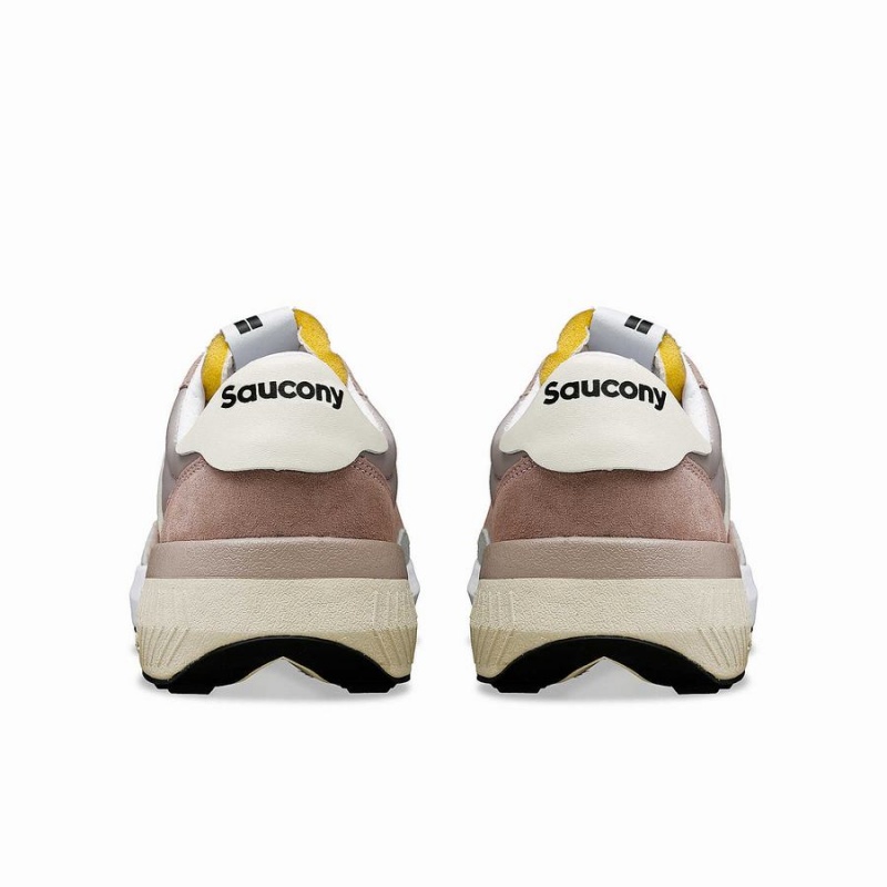 Pink / Cream Saucony Jazz NXT Men's Sneakers | Malaysia S74103-Z19