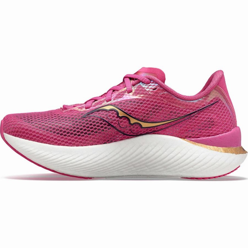 Pink / Navy Saucony Endorphin Pro 3 Men's Running Shoes | Malaysia S27958-H86