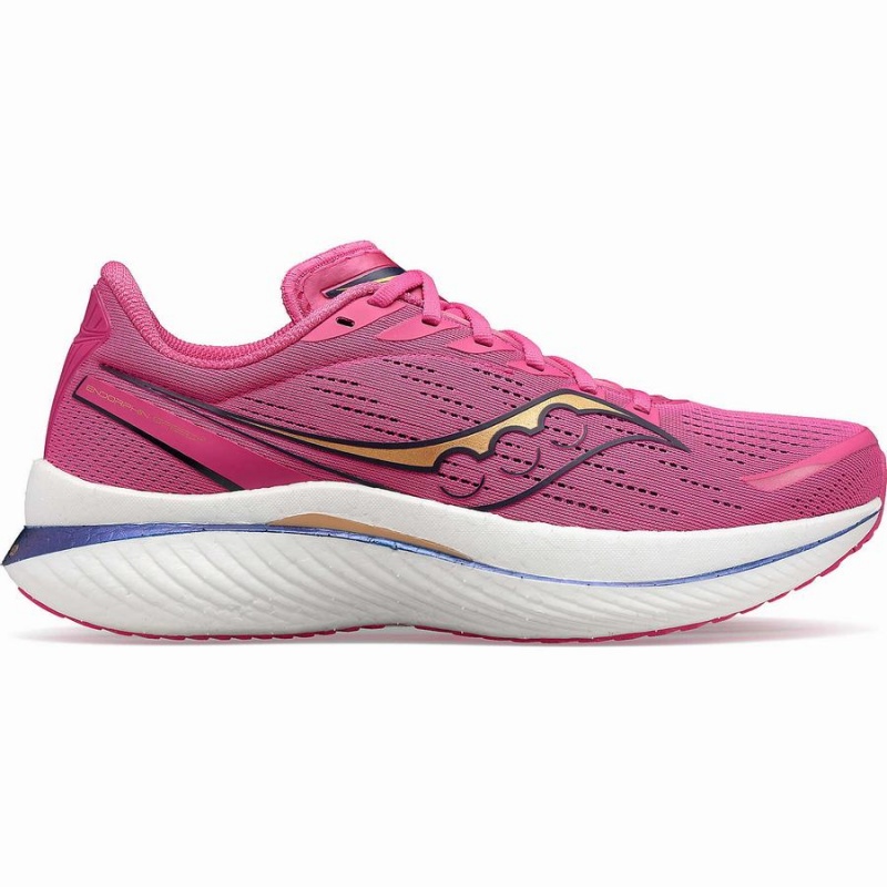 Pink / Navy Saucony Endorphin Speed 3 Men\'s Running Shoes | Malaysia S17684-U73