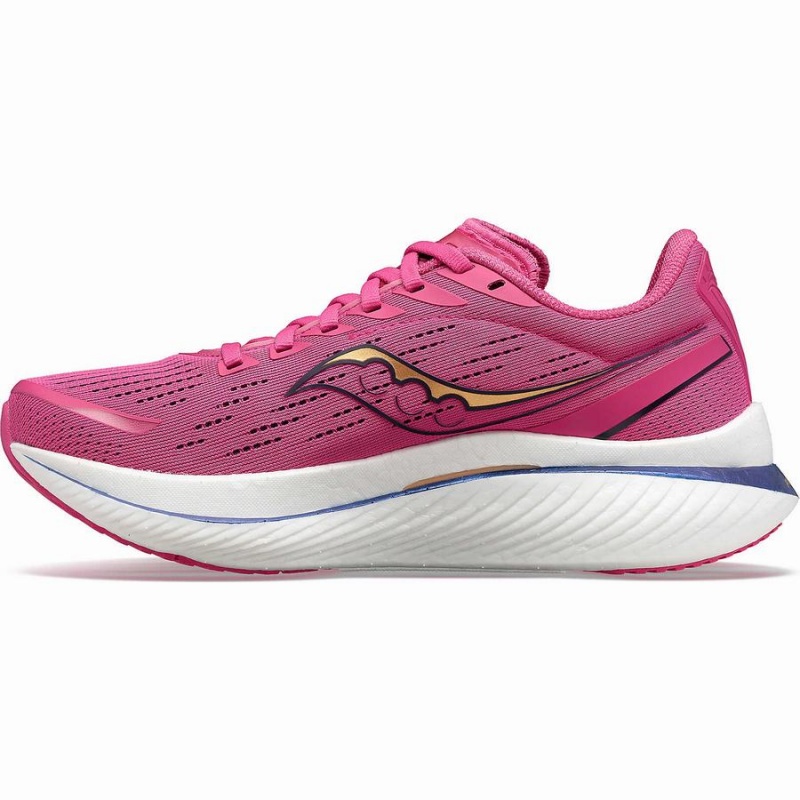 Pink / Navy Saucony Endorphin Speed 3 Women's Running Shoes | Malaysia S97834-M43