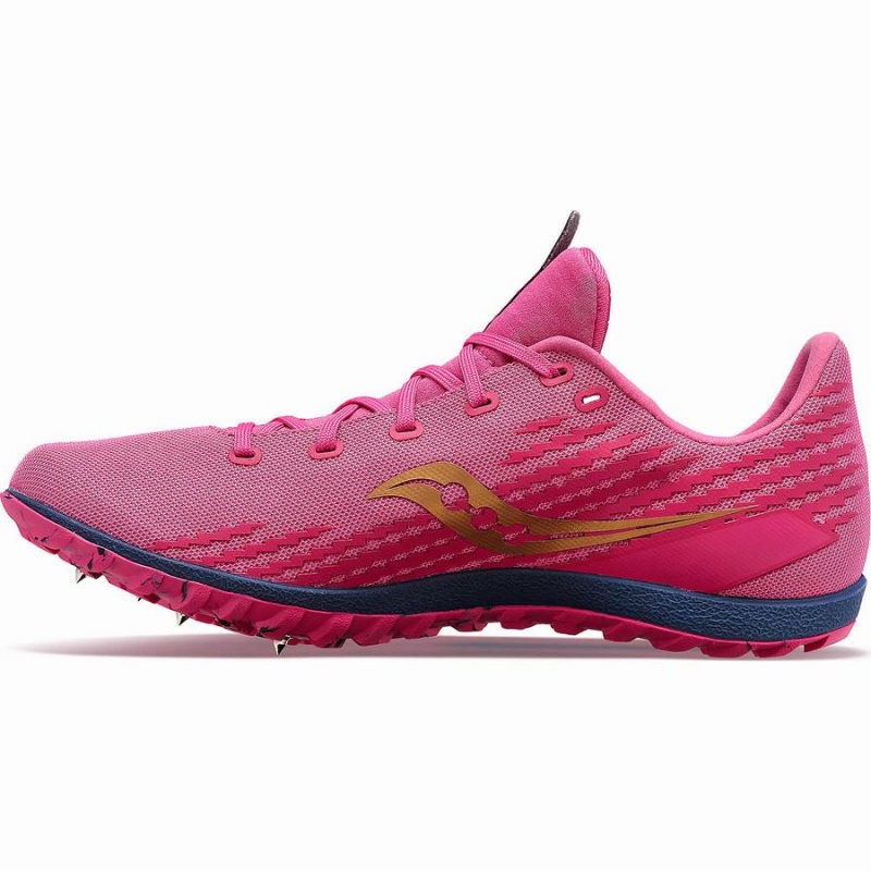 Pink / Navy Saucony Havok XC 3 Spike Women's Track Spikes | Malaysia S53678-X35