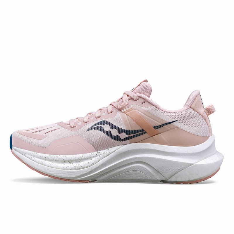 Pink / Navy Saucony Tempus Women's Running Shoes | Malaysia S52708-Y74